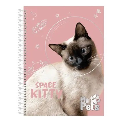 CADERNO 1X1 C.D. MY PETS
